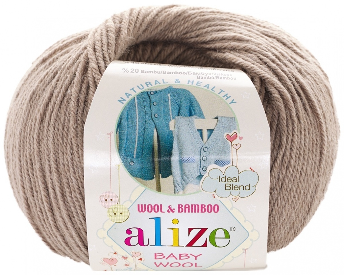 Alize Baby Wool, 40% wool, 20% bamboo, 40% acrylic 10 Skein Value Pack, 500g фото 3