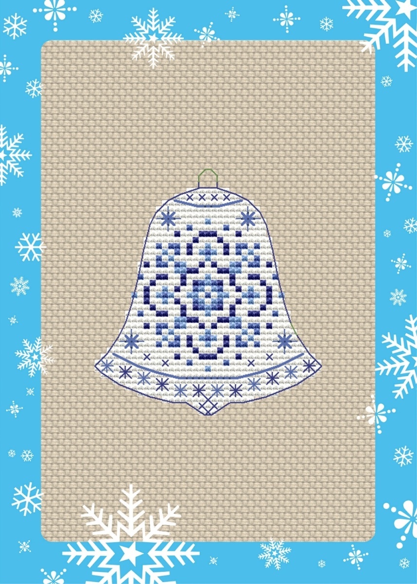 Frosty Pattern Cross Stitch Pattern фото 1