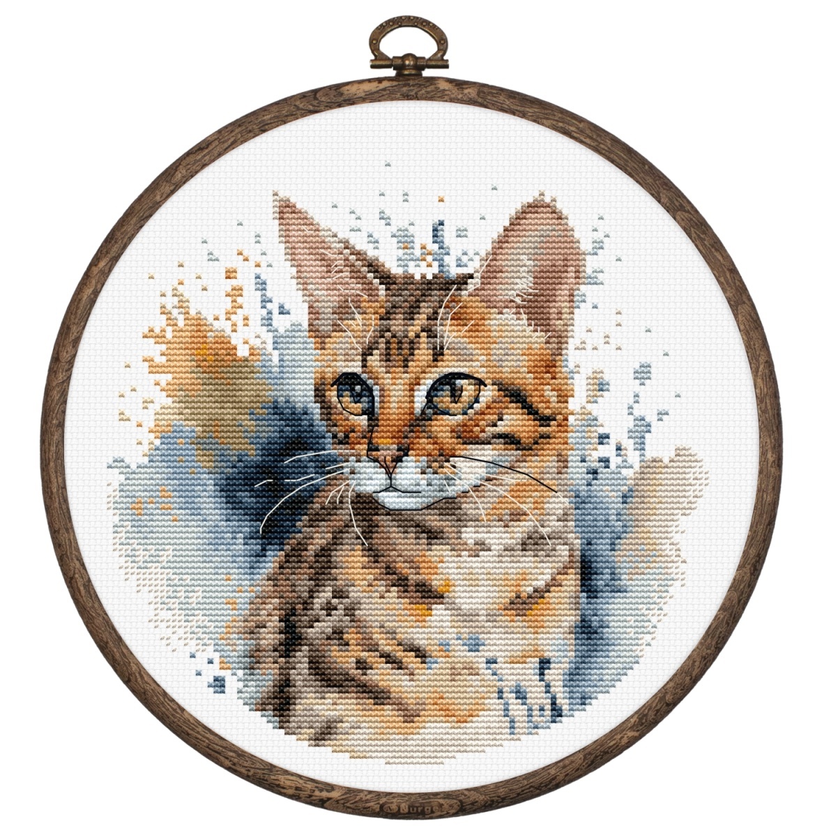 The Bengal Cat Cross Stitch Kit фото 1