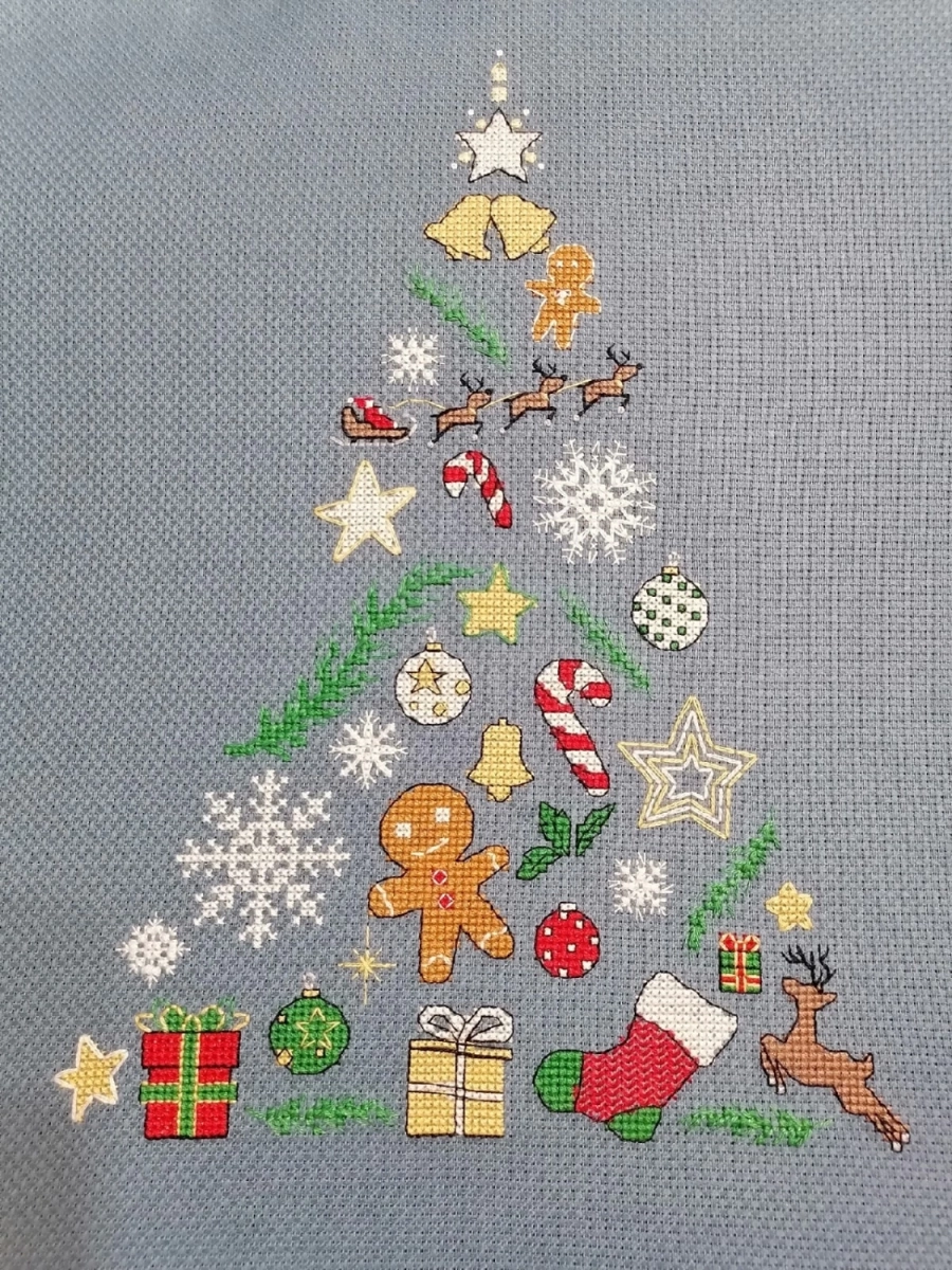 Christmas Needlewoman Advent Cross Stitch Pattern фото 8