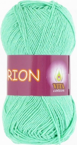 Vita Cotton Orion 77% mercerized cotton, 23% viscose, 10 Skein Value Pack, 500g фото 18