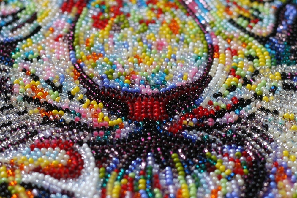 Colored Tigers Bead Embroidery Kit фото 6