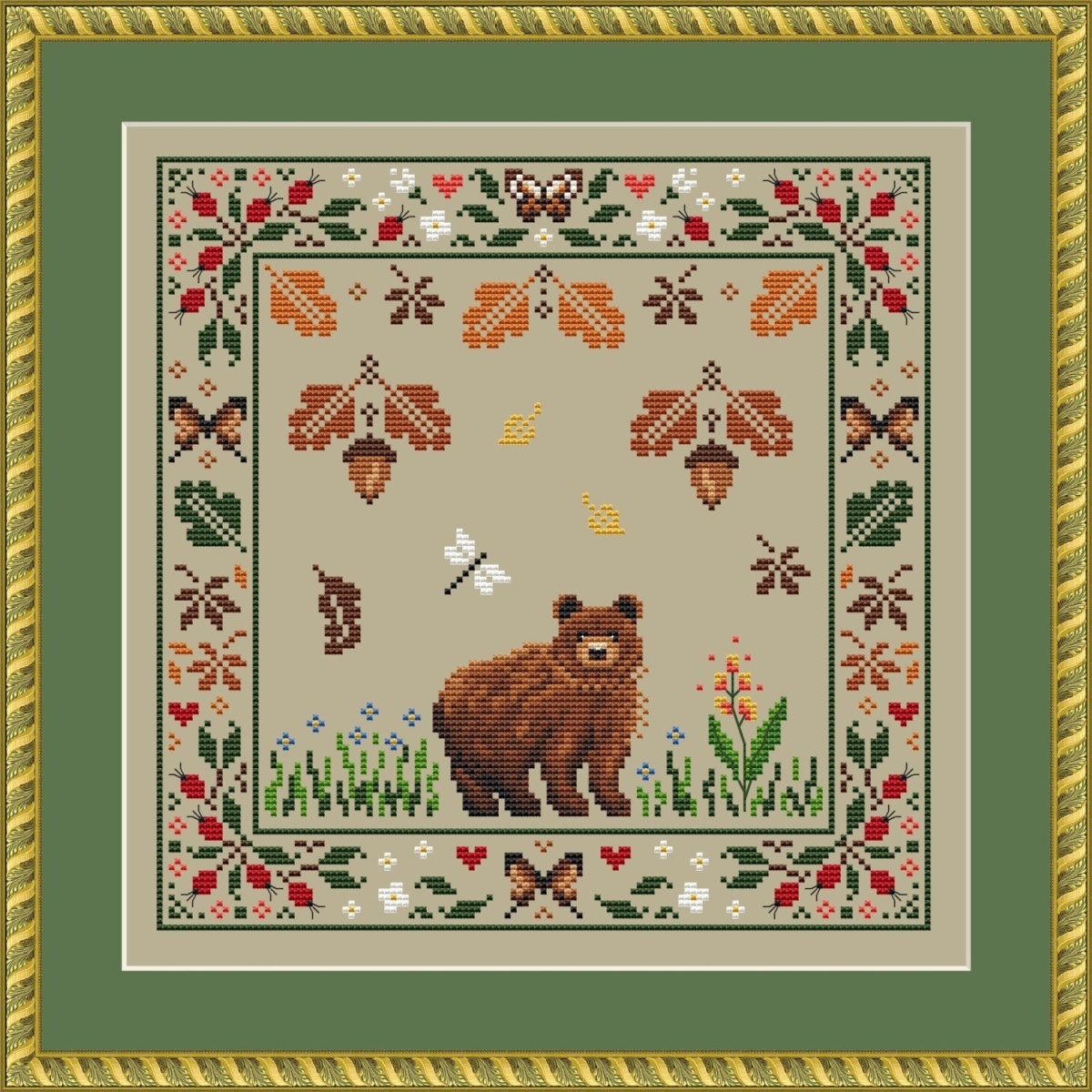 Owner of the Forest Cross Stitch Patern фото 6