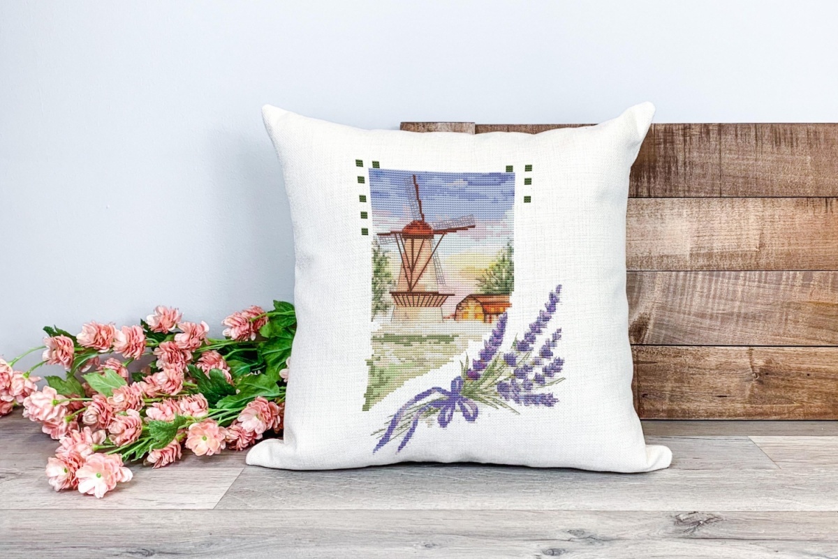 Lavender Mill Cross Stitch Pattern фото 5