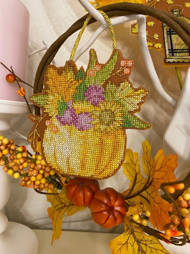 Autumn Sampler Set Cross Stitch Pattern фото 5