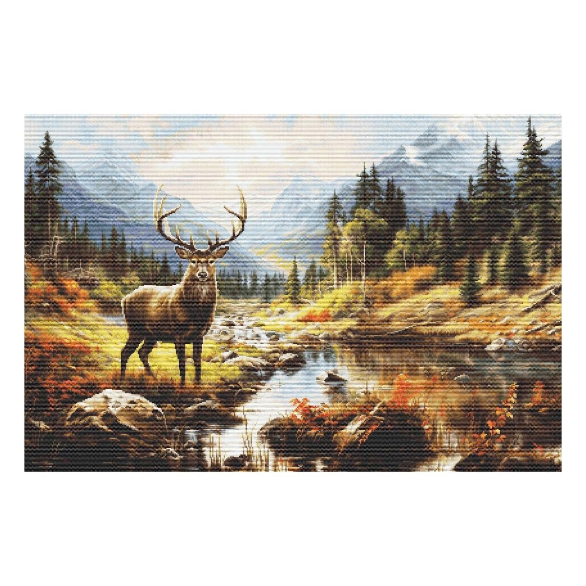 The Greatness of Nature Cross Stitch Kit фото 1