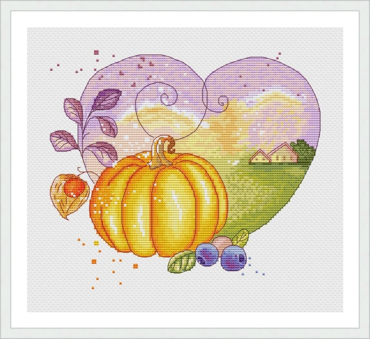 Magic Pumpkin Cross Stitch Pattern фото 2