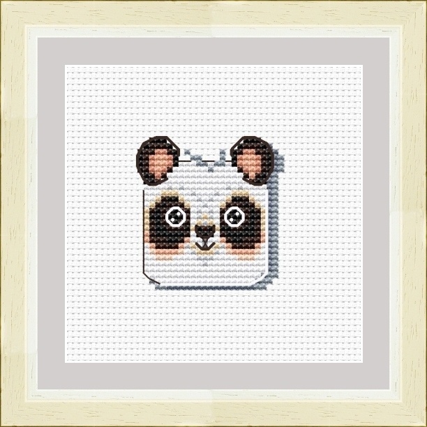 My Little Ones. Panda Cross Stitch Pattern фото 1