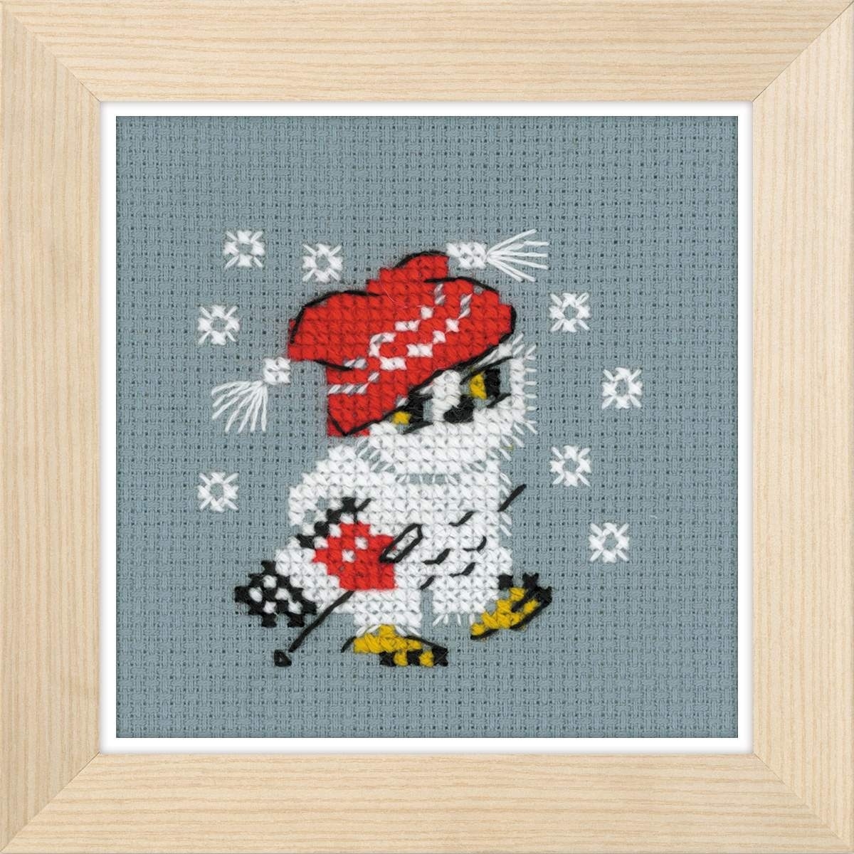 Snow Cross Stitch Kit фото 1
