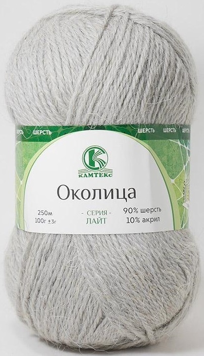 Kamteks Okolitsa 90% wool, 10% acrylic, 5 Skein Value Pack, 500g фото 9