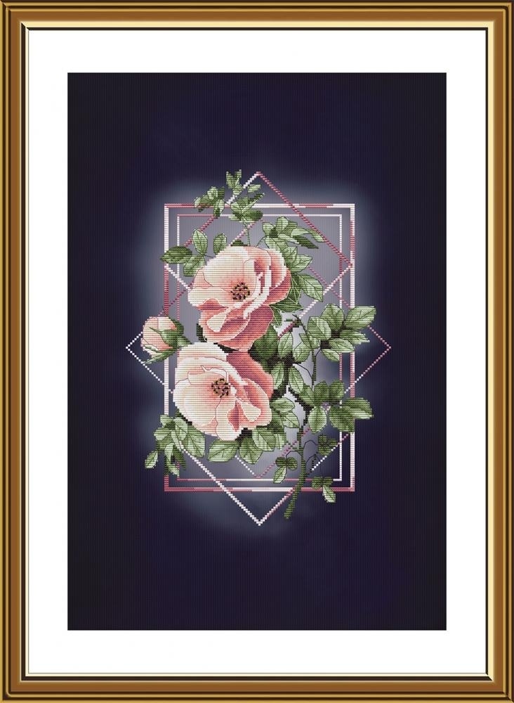 Ode of Roses Cross Stitch Kit фото 1