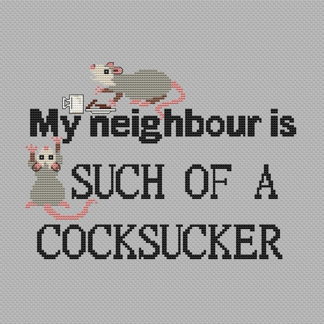My Neighbour Cross Stitch Pattern фото 2