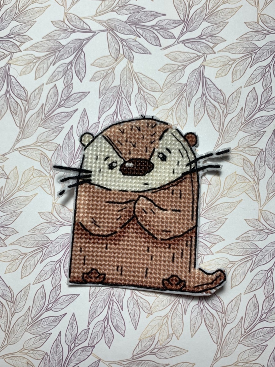 Sea Otter Cross Stitch Pattern фото 12