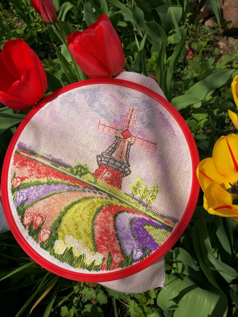 The Tulip Dawn Cross Stitch Pattern фото 4