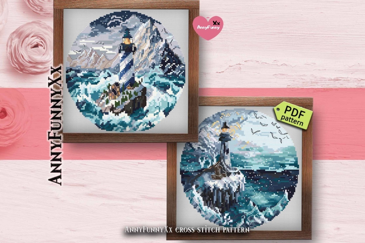 Ice Lighthouses. The Last Stronghold Cross Stitch Pattern фото 13