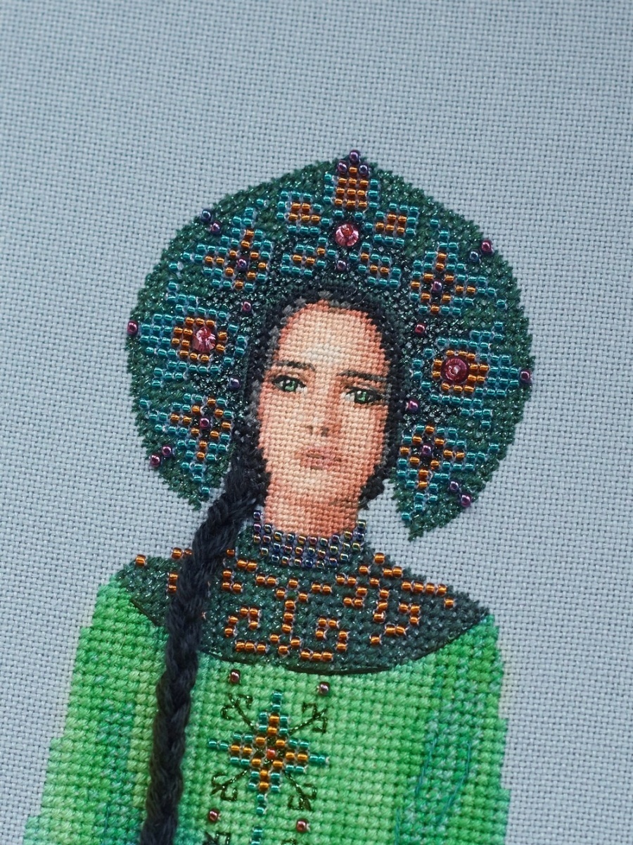 The Mistress of the Copper Mountain Cross Stitch Chart фото 7