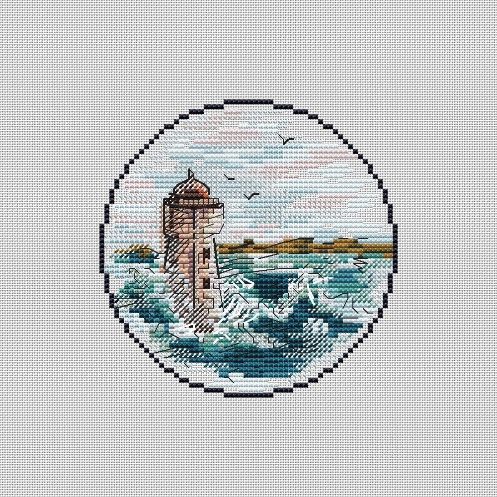 Small Lighthouse 8 Cross Stitch Pattern фото 2