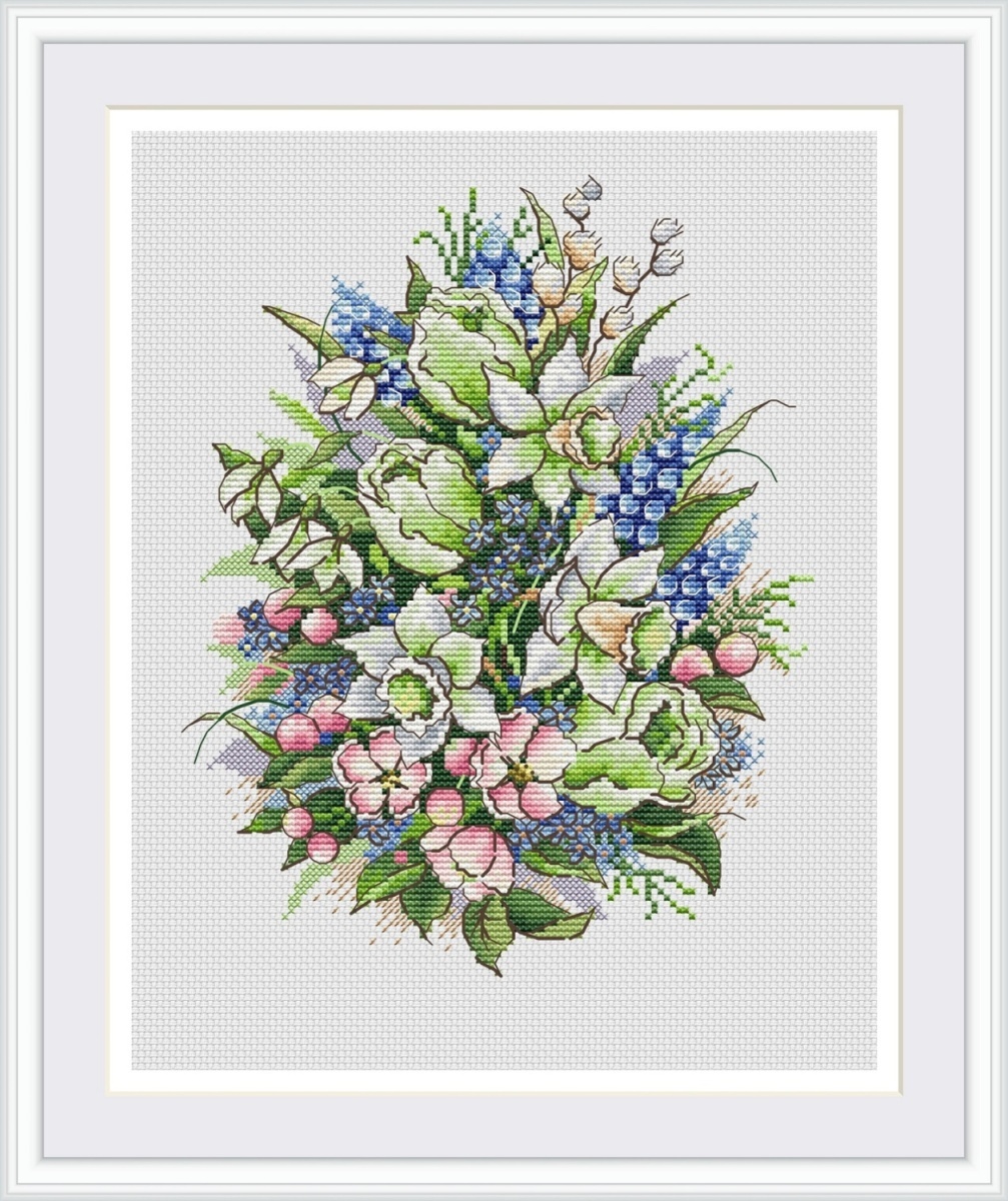 Spring Composition Cross Stitch Pattern фото 2