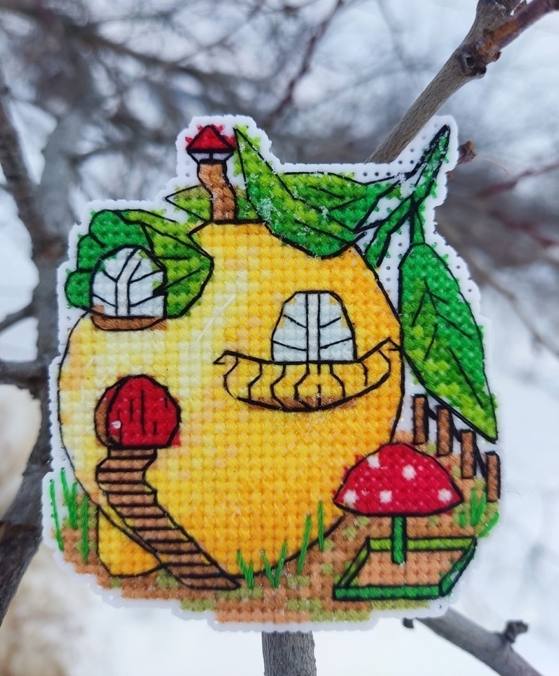 Garden Stories. Lemon Cross Stitch Pattern фото 2