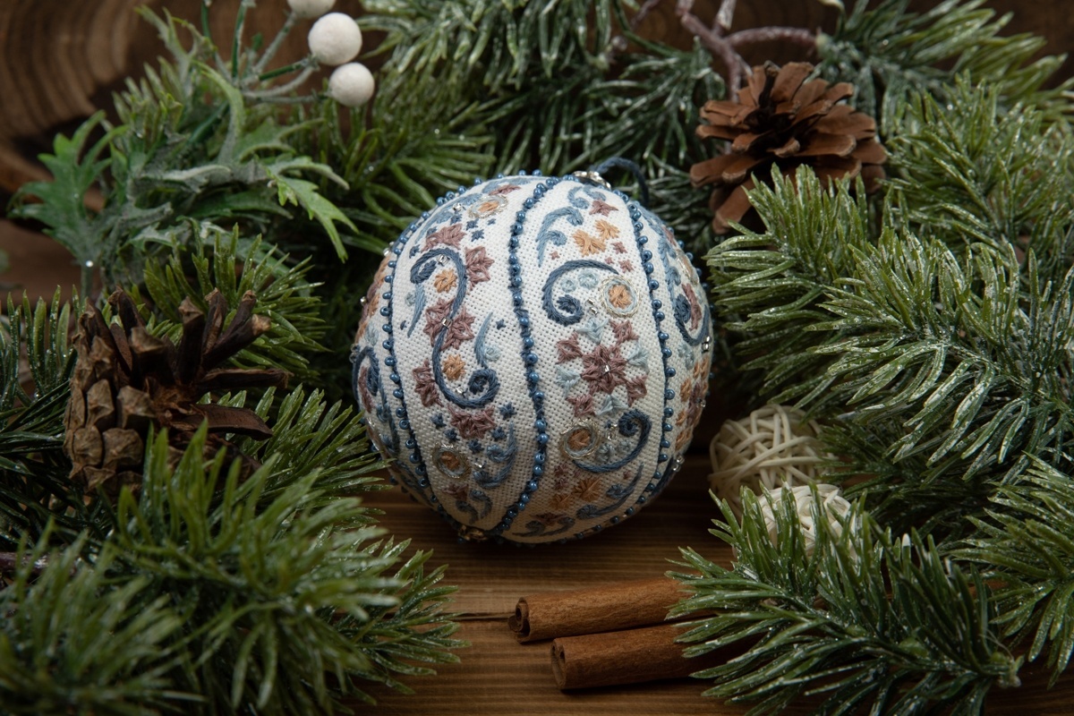 Christmas Ornament. Frost Patterns Cross Stitch Kit фото 8