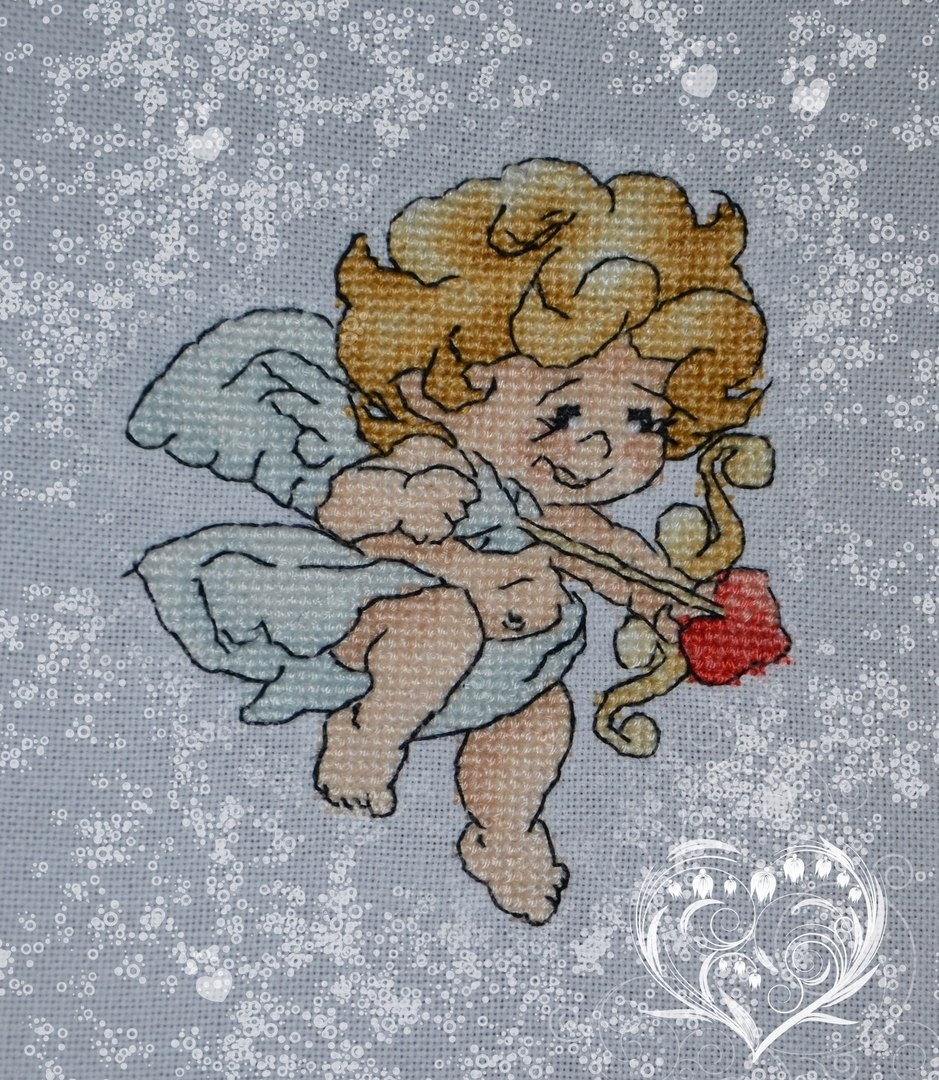 An Angel Cross Stitch Pattern фото 11