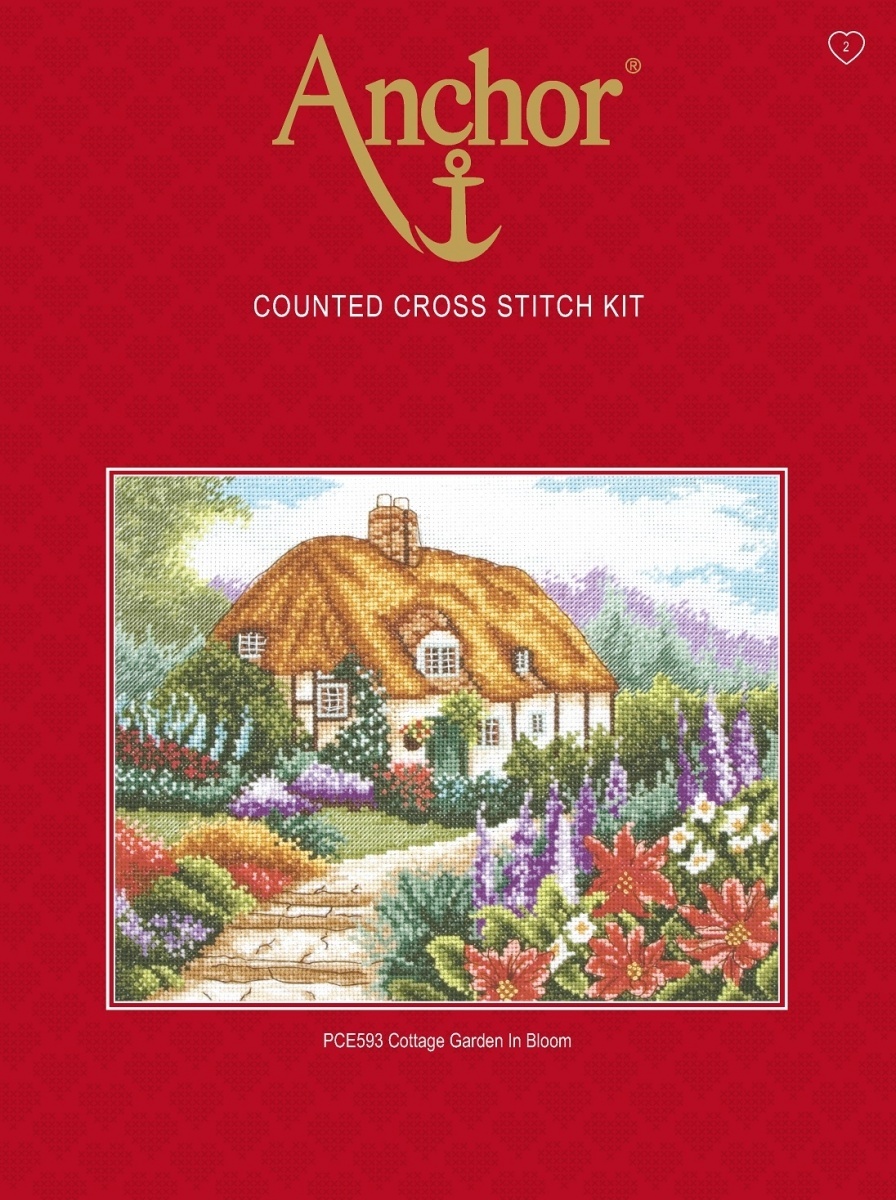 Cottage Garden in Bloom Cross Stitch Kit фото 2