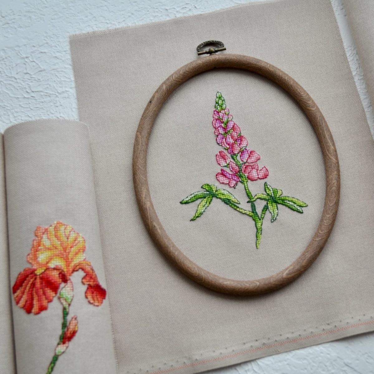 Botany - Lupine Cross Stitch Pattern фото 2