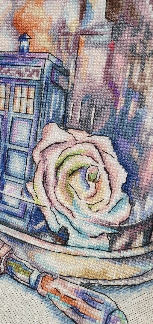 Rose of The Doctor Cross Stitch Pattern фото 8