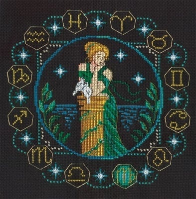 Zodiac signs. Virgo Cross Stitch Kit фото 1