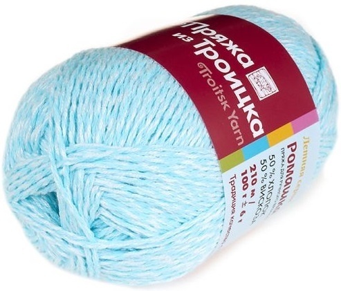 Troitsk Wool Camomile, 50% Cotton, 50% Viscose 5 Skein Value Pack, 500g фото 24