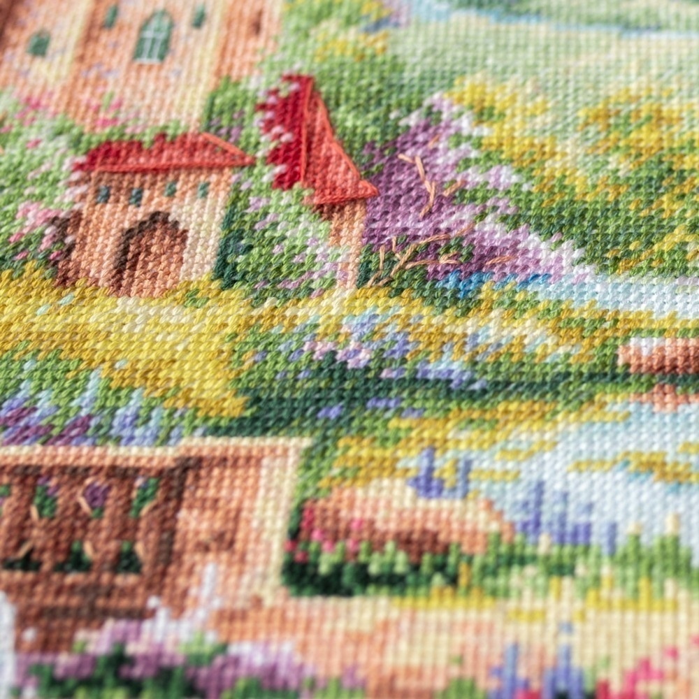 In the Garden of Magical Dreams Premium Cross Stitch Kit фото 13