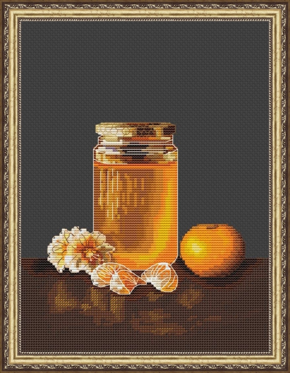 Jar of Honey Cross Stitch Pattern фото 2