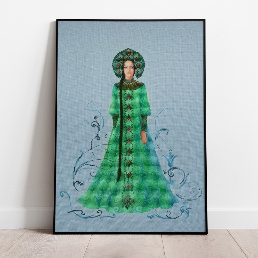 The Mistress of the Copper Mountain Cross Stitch Chart фото 2