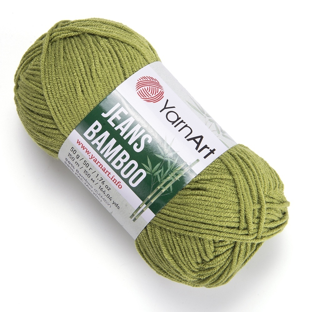 YarnArt Jeans Bamboo 50% bamboo, 50% acrylic, 10 Skein Value Pack, 500g фото 37