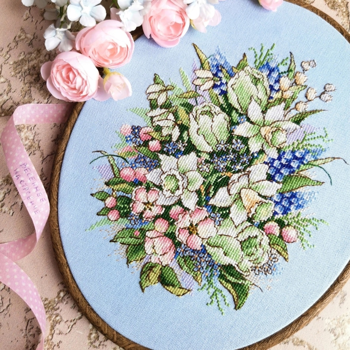 Spring Composition Cross Stitch Pattern фото 3