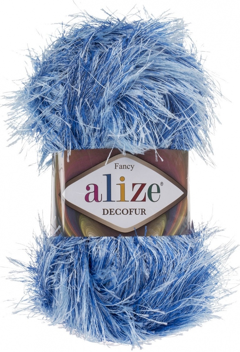 Alize Decofur, 100% Polyester 5 Skein Value Pack, 500g фото 43