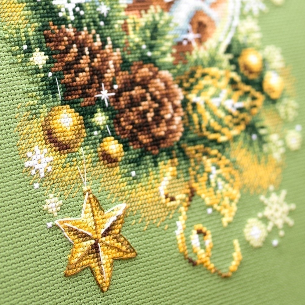 Light Christmas Cross Stitch Kit фото 5