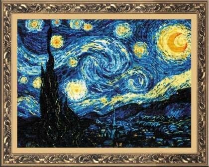 Starry Night Cross Stitch Kit  фото 1