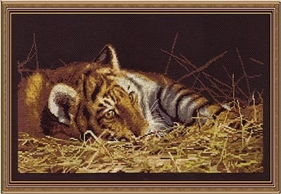 Tiger Cub Cross Stitch Kit фото 1