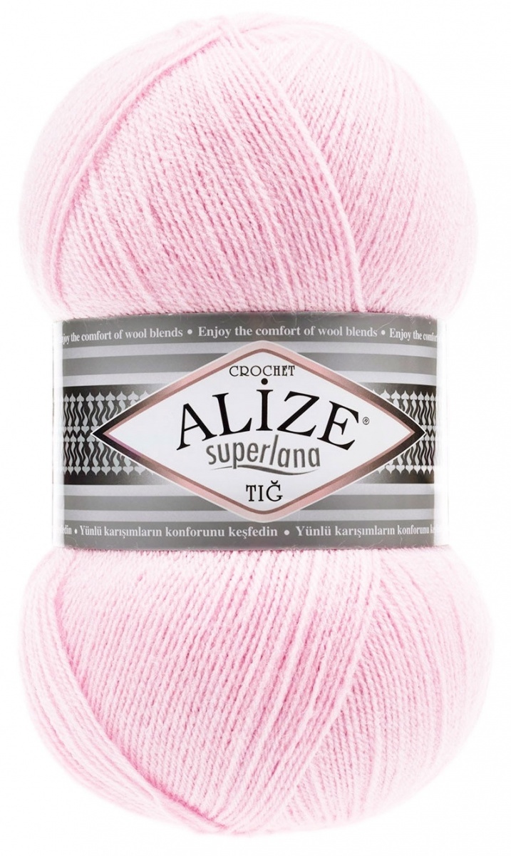 Alize Superlana Tig 25% Wool, 75% Acrylic, 5 Skein Value Pack, 500g фото 28