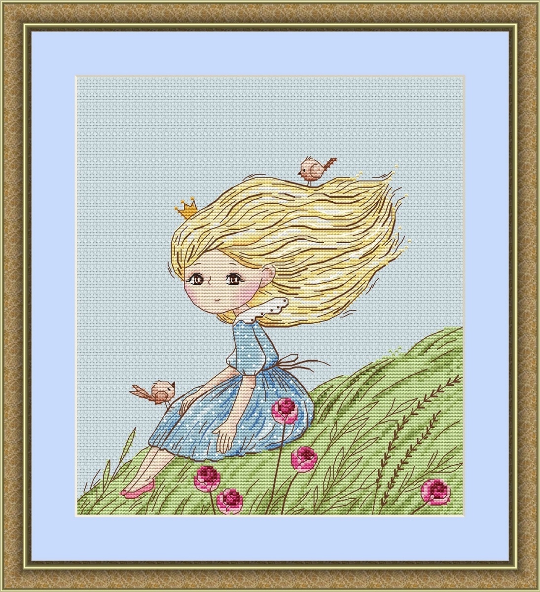 The Little Princess Cross Stitch Pattern фото 1