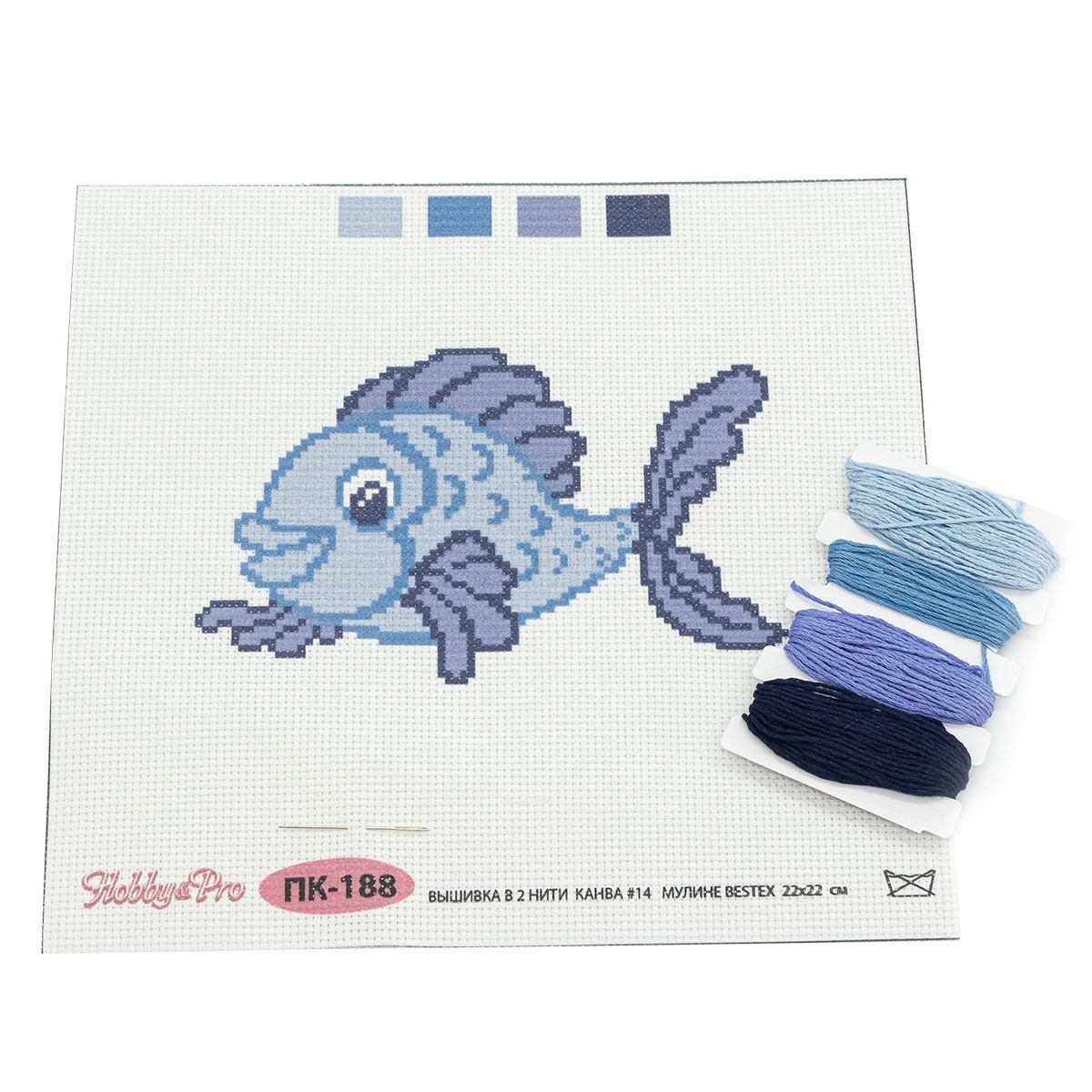 Small Fish Kids Cross Stitch Kit фото 3