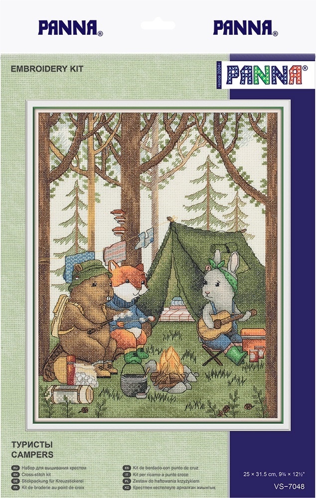 Campers Cross Stitch Kit фото 2