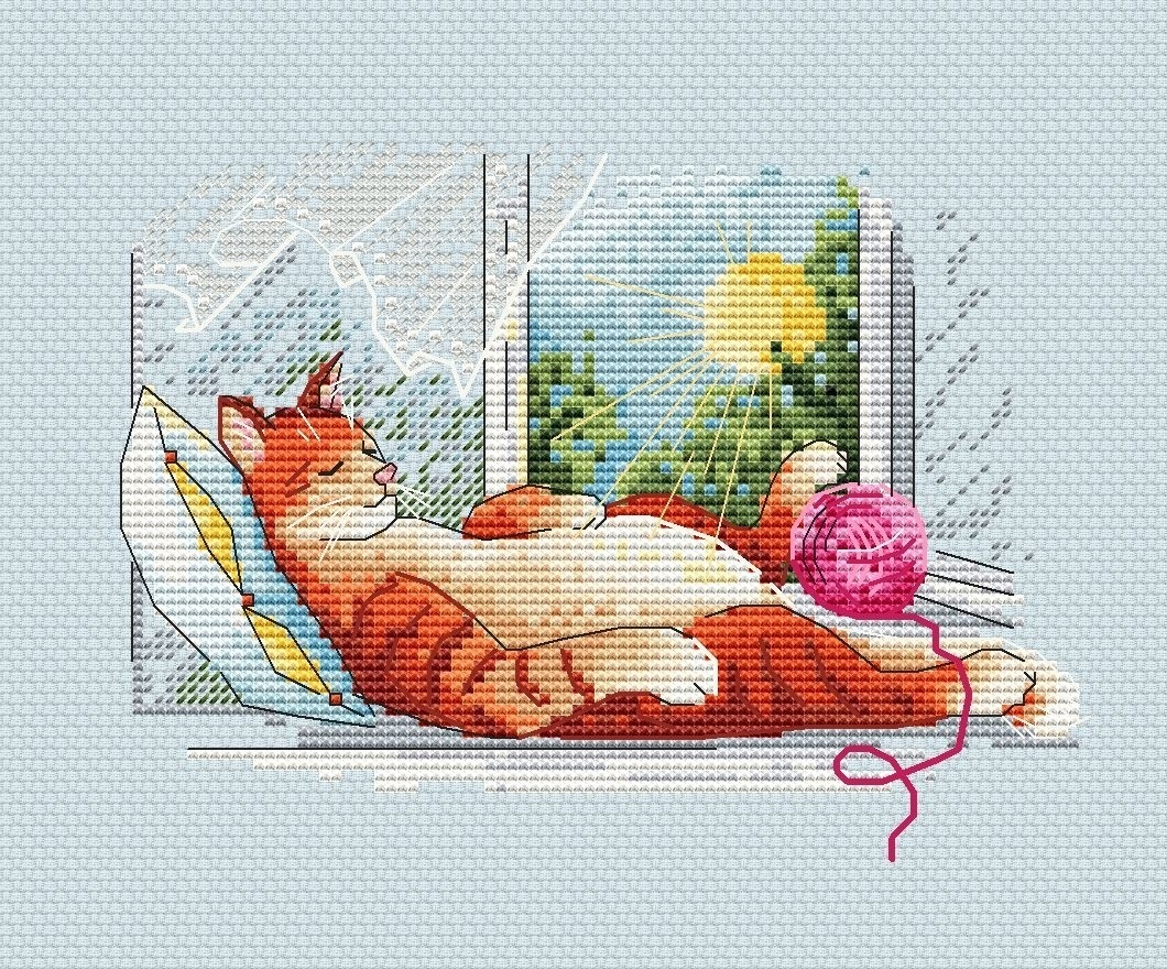 Ginger Dream Cross Stitch Pattern фото 1