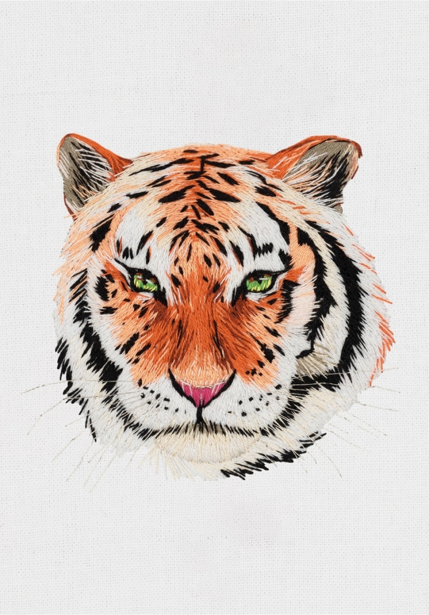 Tiger Embroidery Kit фото 1