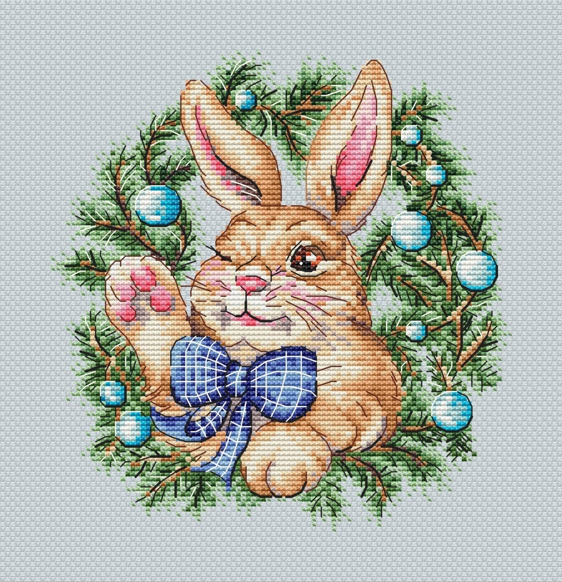 Sampler with Rabbits 2 Cross Stitch Pattern фото 3