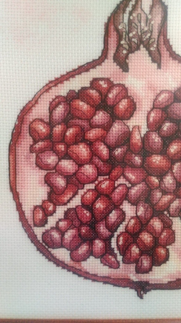 The Juicy Pomegranate Cross Stitch Pattern фото 5