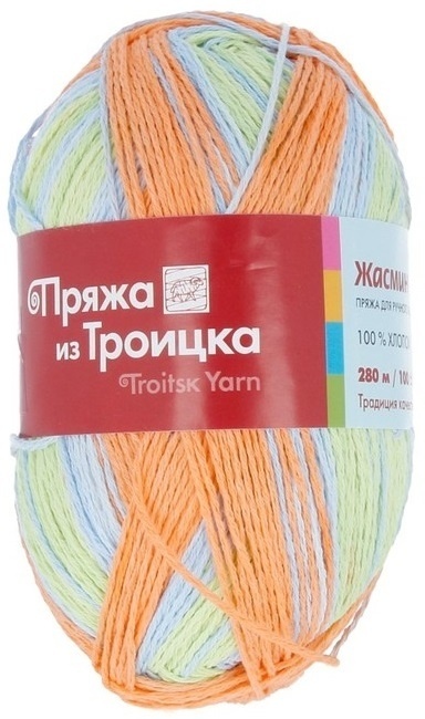 Troitsk Wool Jasmine, 100% Cotton 5 Skein Value Pack, 500g фото 30