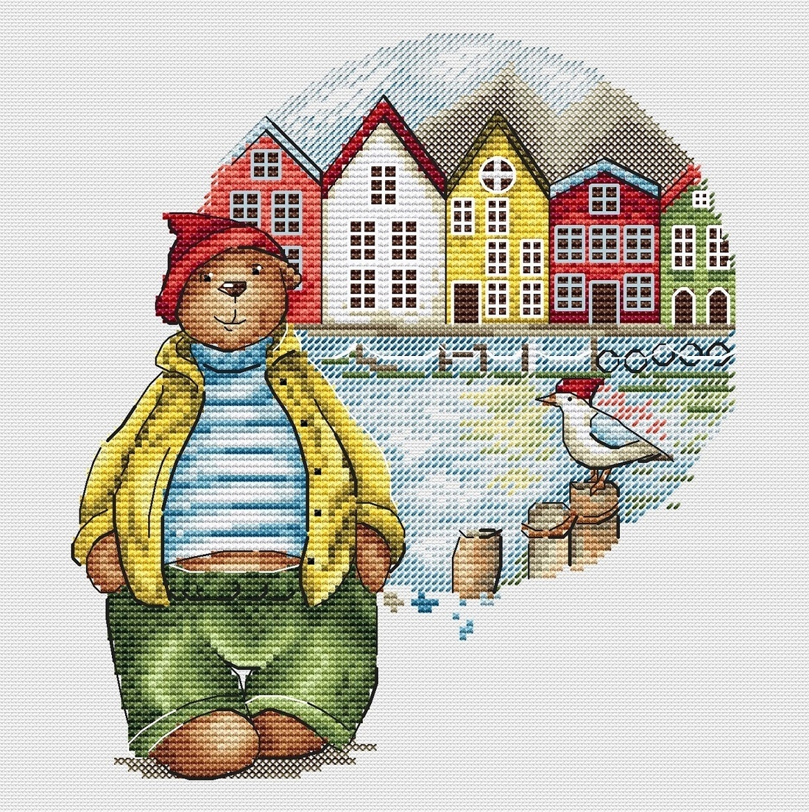 Netherlands Journey Cross Stitch Pattern фото 1