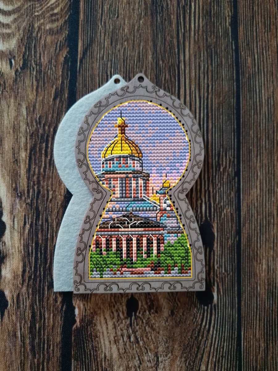 St. Isaac's Cathedral. Saint-Petersburg Cross Stitch Pattern фото 3